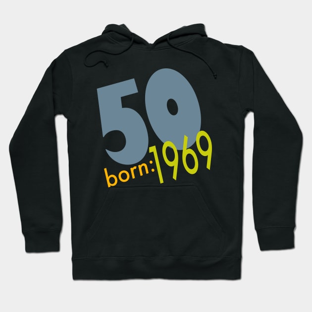 Born 1969 Hoodie by stephenignacio